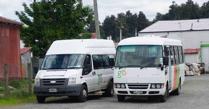 Go Bus Ford Transit 760 & Mitsubishi Fuso 661